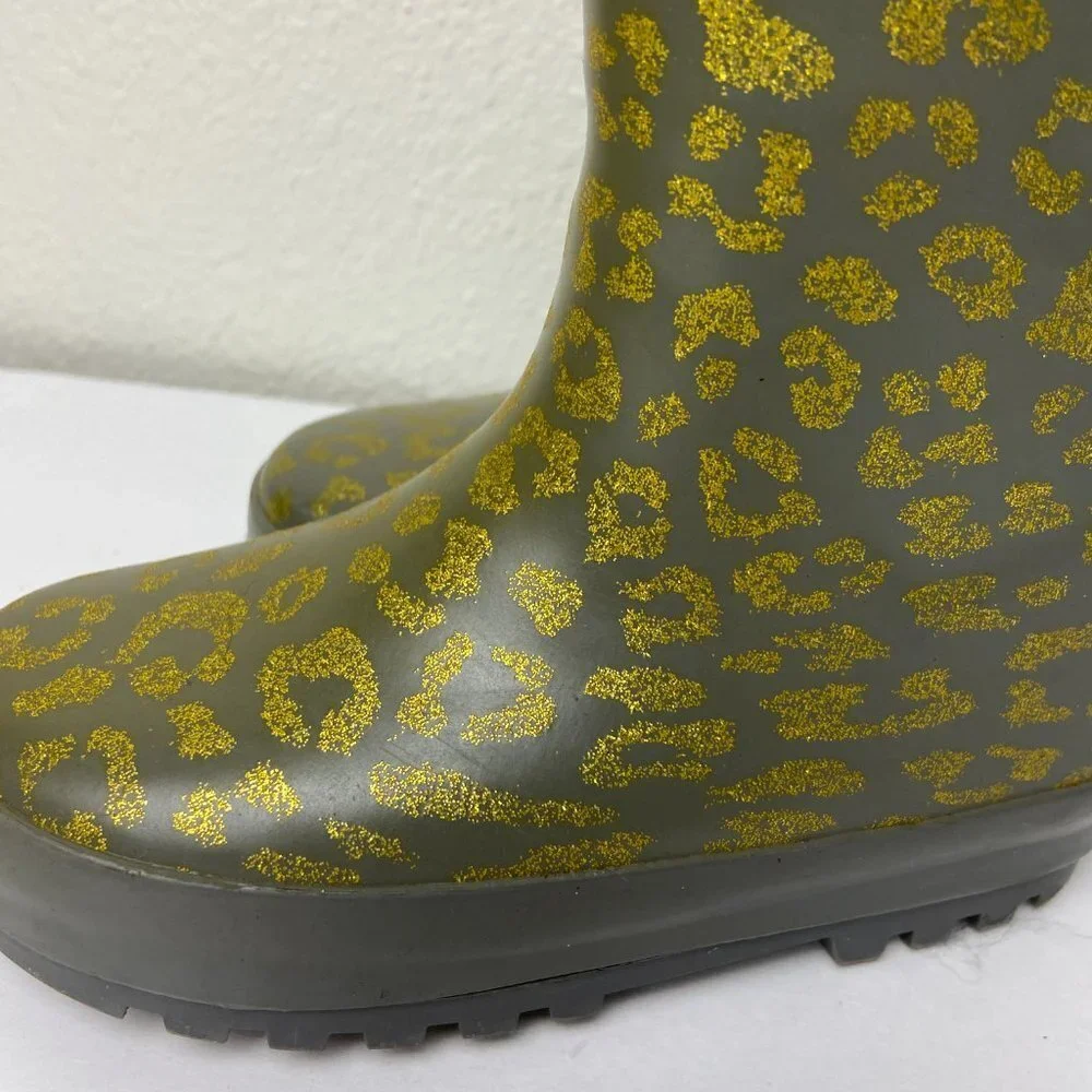 Western Chief Glitter Toddler Girls' Waterproof Rain Snow Boots size 9/10